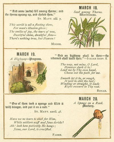 Pagina dal Libro Anniversario della Bibbia Emblema da William Foster