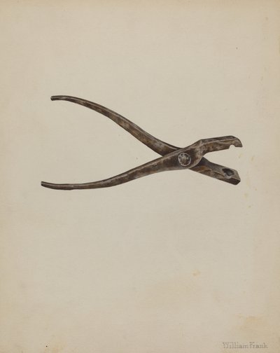 Stampo per proiettili, c. 1940 da William Frank