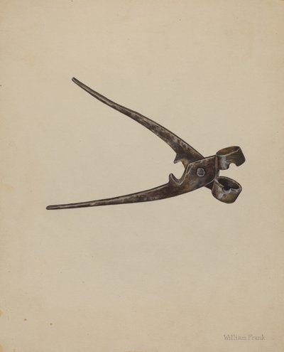 Stampo per proiettili, c. 1940 da William Frank