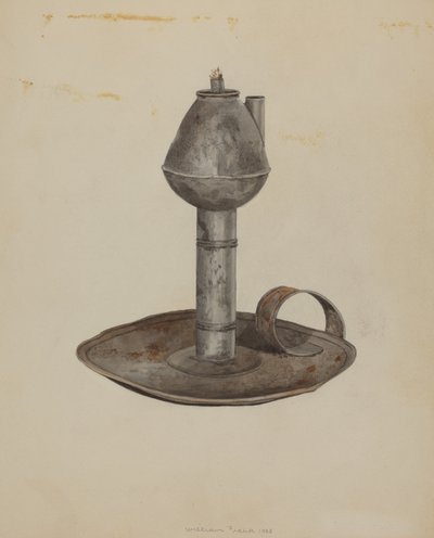 Lampada coloniale da William Frank