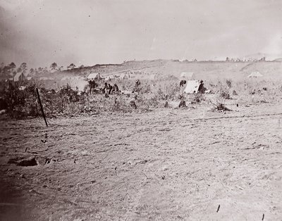 Vista Distante di Fort Brady, ca. 1865 da William Frank Browne