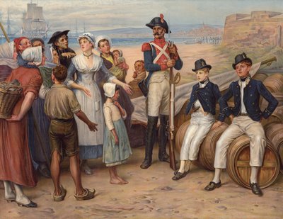 Prigionieri di guerra da William Frederick (after) Yeames