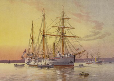 HMS Bramble da William Frederick Mitchell