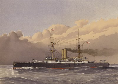 HMS Royal Sovereign, nave da battaglia di 1ª classe da William Frederick Mitchell