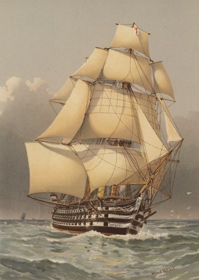 HMS Victoria da William Frederick Mitchell