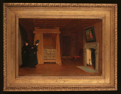Una visita alla Camera Stregata, 1869 da William Frederick Yeames