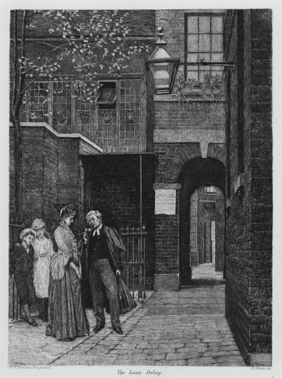 Il ritardo della legge da William Frederick Yeames