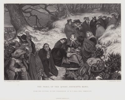 Il Pericolo della Regina Enrichetta Maria da William Frederick Yeames