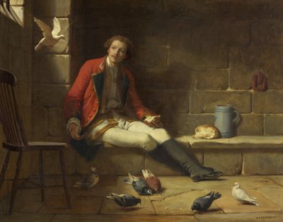 Il prigioniero e i suoi ospiti da William Frederick Yeames
