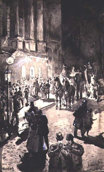 La Porta del Liceo, Edimburgo da William G. Burn Murdoch