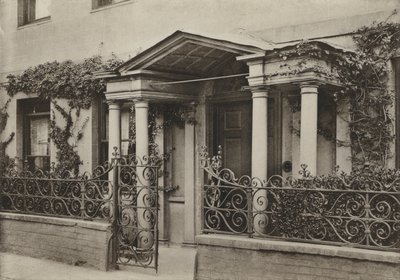 Porta, Portico Arcato a Wimborne, Dorset da William Galsworthy Davie