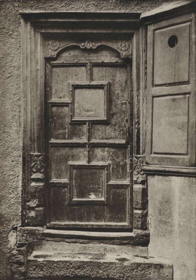 Portale, Looe Street, Plymouth (foto in bianco e nero) da William Galsworthy Davie