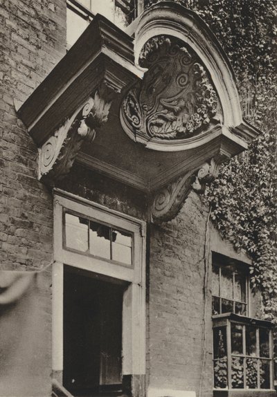 Porta, The Manor House, Bermondsey, Londra da William Galsworthy Davie