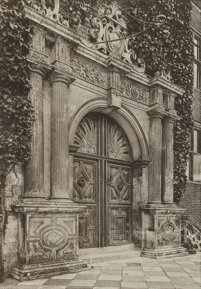 Porta, La porta nord, Hatfield House, Herts da William Galsworthy Davie