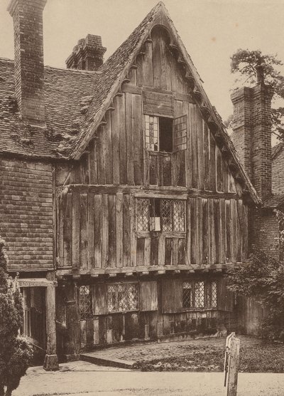 Nel cimitero della chiesa, Penshurst, Kent (foto in b/n) da William Galsworthy Davie