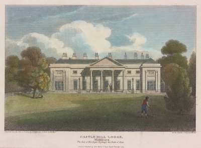 Castle Hill Lodge, Middlesex da William George Moss