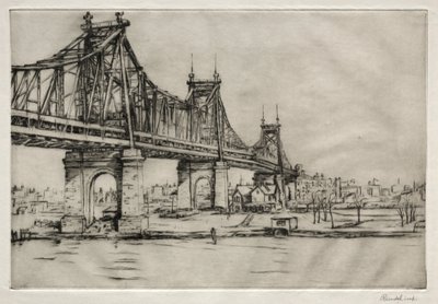 Ponte di Queensboro, New York da William George Reindel