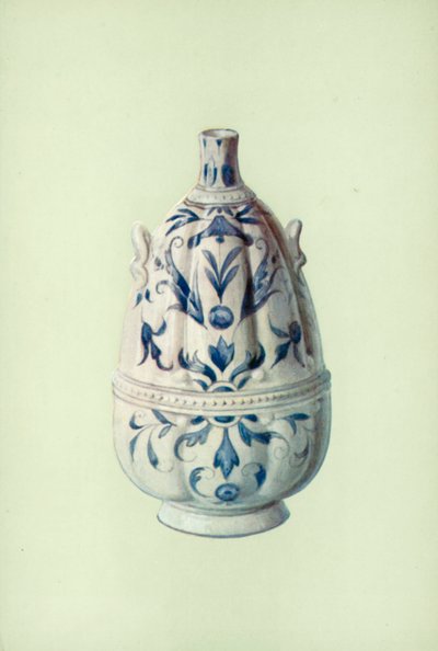 Bottiglia, porcellana Medici, fiorentina da William Gibb