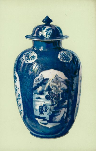Vaso, "Blu e Bianco," Cinese, Periodo di K