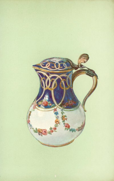 Brocca, Sèvres, bleu de roi da William Gibb