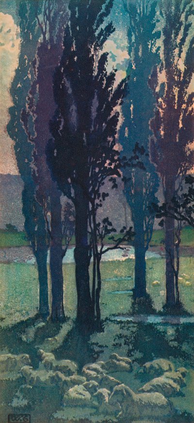 Luna di settembre, c1901 da William Giles