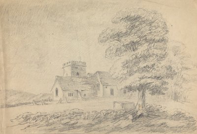 Veduta della chiesa di Boldre da William Gilpin