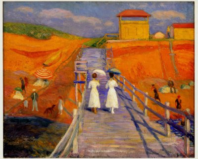 Molo di Cape Cod da William Glackens