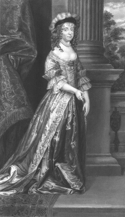 Margaret Cavendish nata Lucas, Duchessa di Newcastle upon Tyne, c1846 da William Greatbach