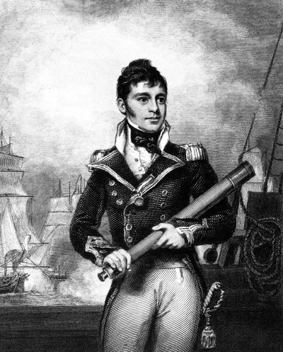 Sir William Hoste, c.1833 da William Greatbach