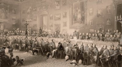 Il banchetto di Waterloo ad Aspley House, 18 giugno 1836 da William Greatbach