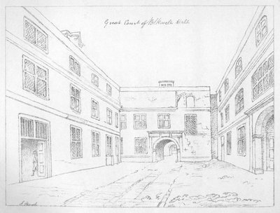 Grande Corte di Blackwell Hall, Città di Londra da William Griggs