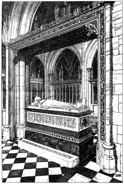 Monumento al defunto Duca di Westminster, Chiesa di Eccleston, Eccleston, Cheshire, 1902-1903 da William Griggs