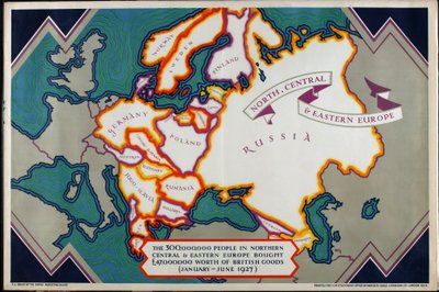 Europa settentrionale, centrale e orientale, dalla serie 