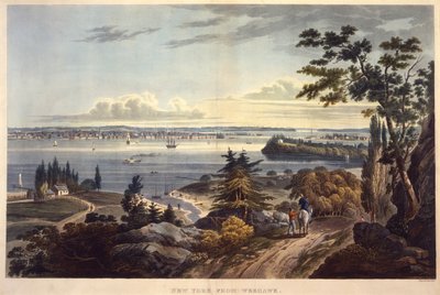 New York da Weehawken, inciso da John Hill da William Guy Wall