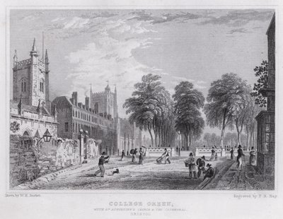 College Green, con la Chiesa di Sant