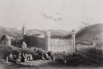 Hebron, Il Haram da William H. Bartlett