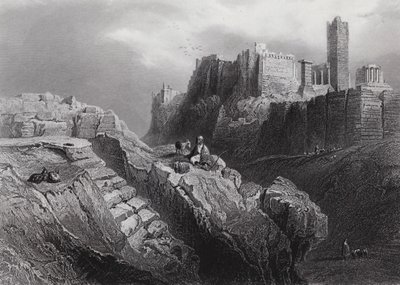 Collina di Marte, Atene da William H. Bartlett