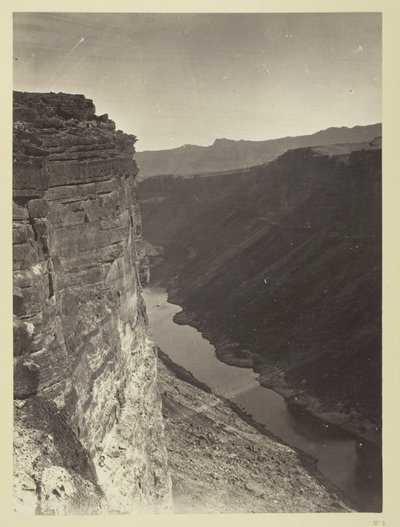 Grand Cañon, fiume Colorado, vicino al Paria Creek, in direzione est da William H. Bell