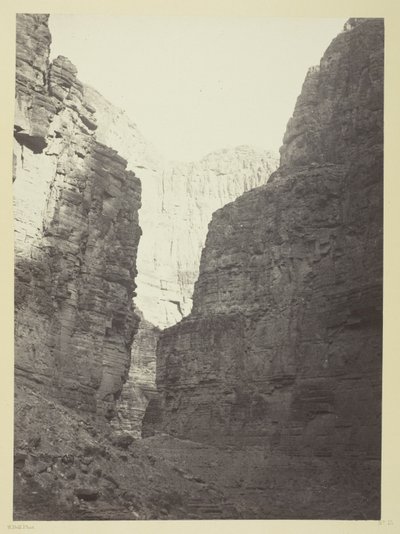 Pareti calcaree Kanab Wash, fiume Colorado da William H. Bell
