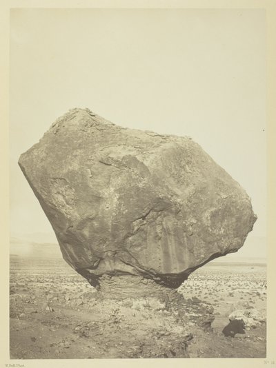 Roccia arroccata, Rocker Creek, Arizona da William H. Bell