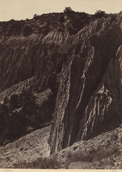 Scultura della pioggia, Salt Creek Canyon, Utah da William H. Bell