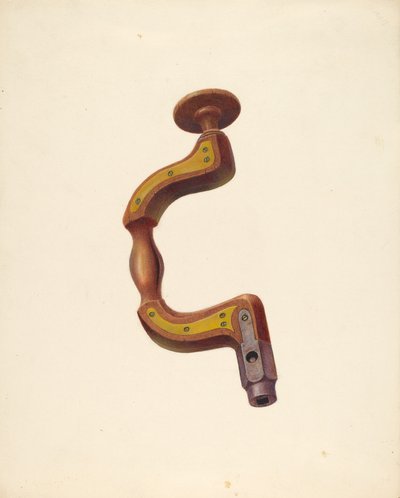 Trapano da falegname da William H Edwards