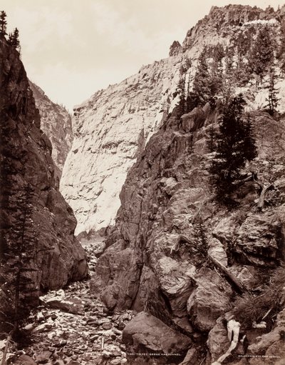Gola e tunnel del Tolteco (1021) da William H. Jackson