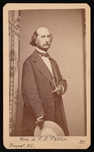 Ritratto di LaFayette Sabine Foster, tra il 1871 e il 1880 da William H Jennings