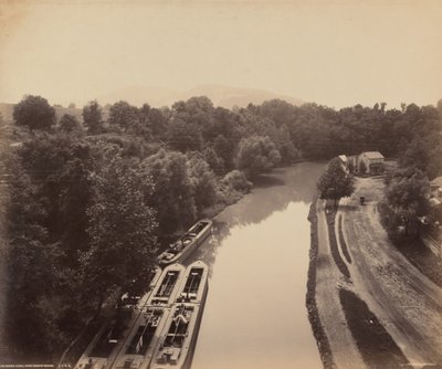 Canale Morris dal ponte di Green da William H. Rau