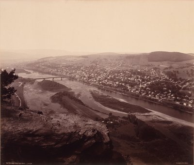 Towanda da Table Rock, per la Lehigh Valley Railroad da William H. Rau
