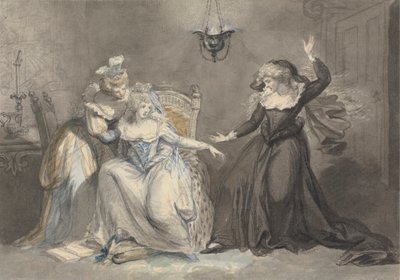 Scena Drammatica con Tre Donne in un Interno da William Hamilton