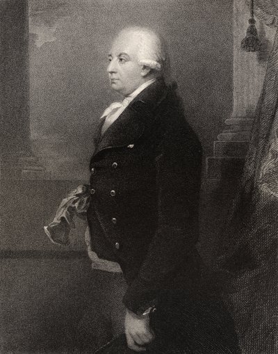 John Ker, 3º Duca di Roxburghe, inciso da E.C. Wagstaff, da 