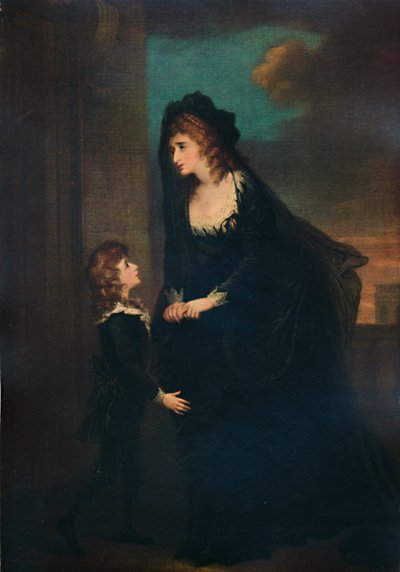 Mrs. Siddons e Suo Figlio nella Tragedia di Isabella da William Hamilton