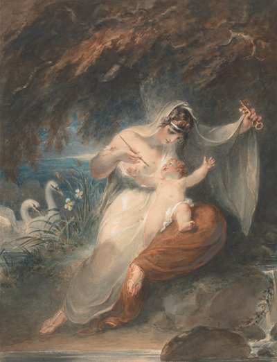 La Natura si Svela al Giovane Shakespeare: Thomas Gray, Il Progresso della Poesia, III.1 da William Hamilton